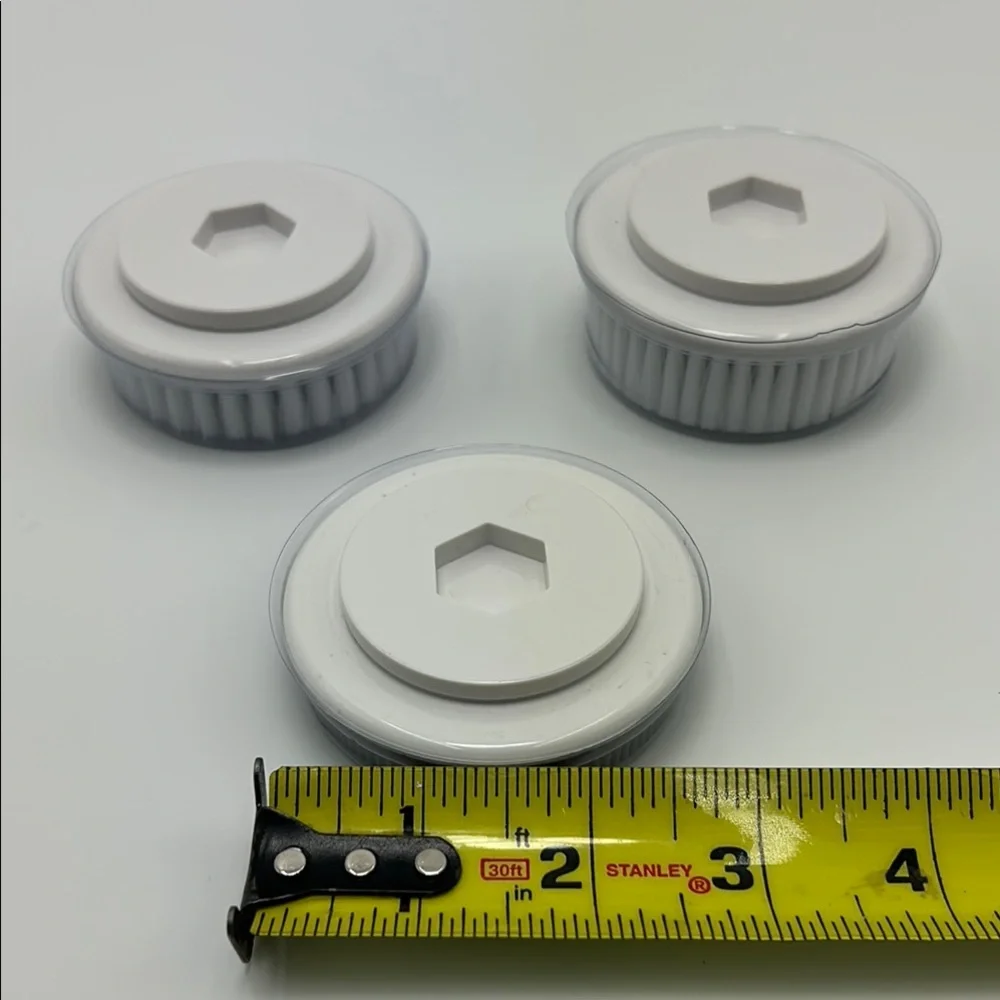 Set of Three Facial Cleansing‎ Brush Heads
